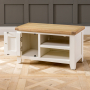 Cheshire Cream Painted Small TV Unit - Up to 45" TV Size