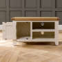 Cheshire Cream Painted Small TV Unit - Up to 45" TV Size