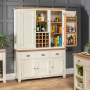 Cheshire Cream Triple Kitchen Larder Pantry Cupboard