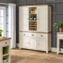 Cheshire Cream Triple Kitchen Larder Pantry Cupboard
