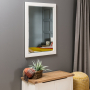 Cheshire Cream Painted Large Wall Mirror - 108cm x 78cm
