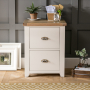 Cheshire Cream Painted 2 Drawer Filing Cabinet