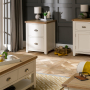Cheshire Cream Painted 2 Drawer Filing Cabinet