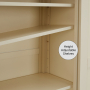 Cheshire Cream Painted Double Shaker Linen Storage Cupboard