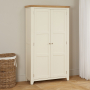 Cheshire Cream Painted Double Shaker Linen Storage Cupboard