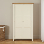Cheshire Cream Painted Double Shaker Linen Storage Cupboard