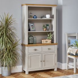 Cotswold Grey Painted Medium Sideboard with Dresser Top