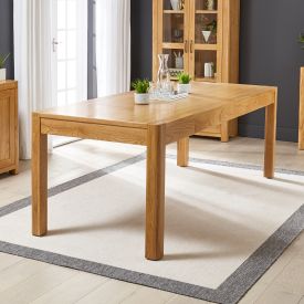 Soho Oak Large Extension Dining Table 180-220cm