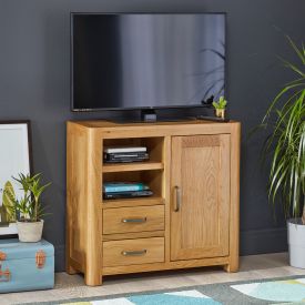 Soho Oak Media TV Unit Sideboard – Up to 55” TV Size