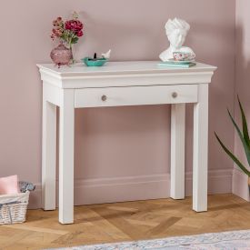 Wilmslow White Painted 1 Drawer Dressing Table
