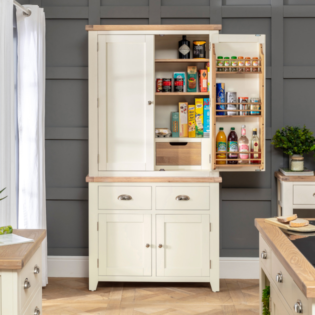 Cheshire Cream Double Kitchen Larder Pantry Cupboard The