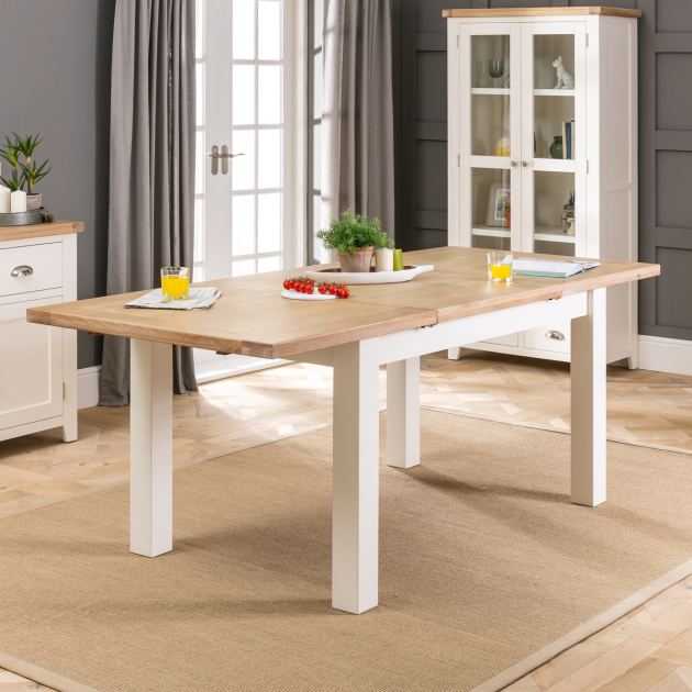 6 seater store extendable dining table
