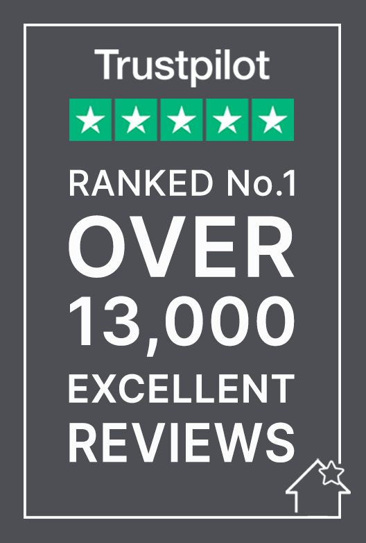 Over 13,000 5 star reviews on Trustpilot