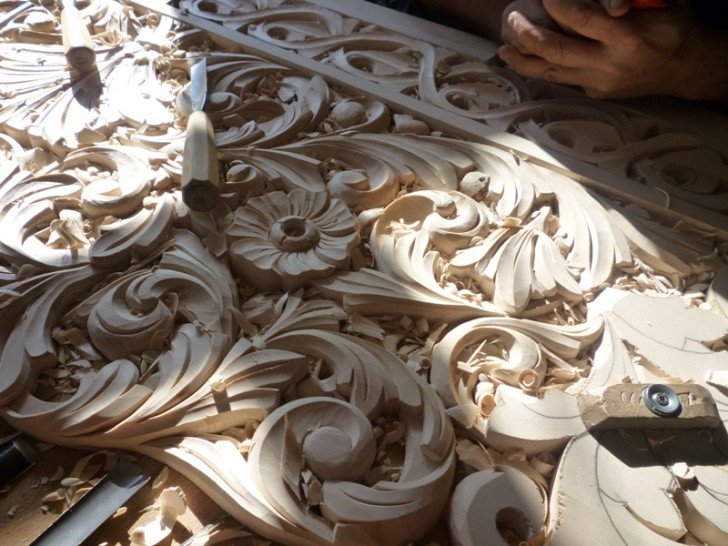 mahogany carving designs