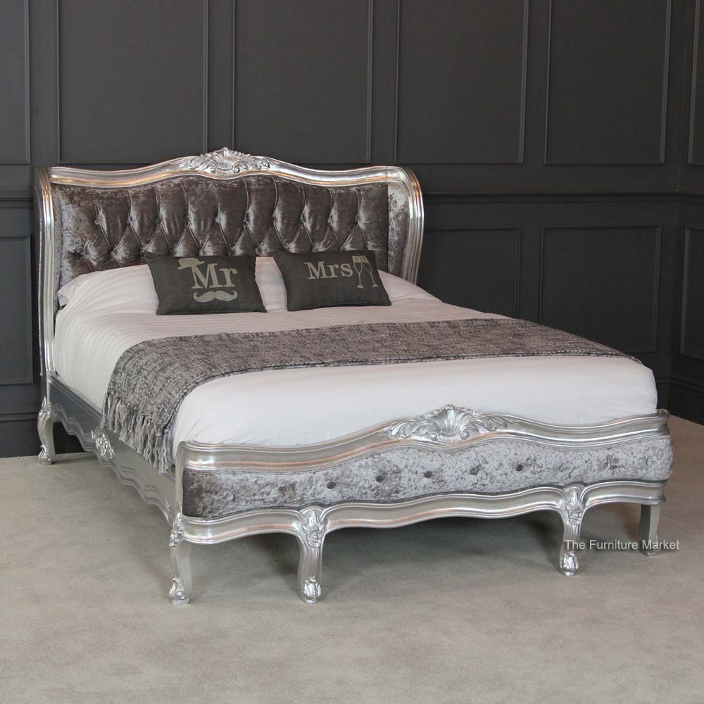 Product Of The Week French Silver Leaf 5ft King Size